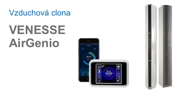 VENESSE s integrovanou regulací AirGENIO